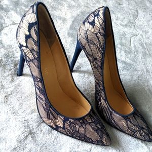 Ivanka Trump's stylish shoes, suede high heel